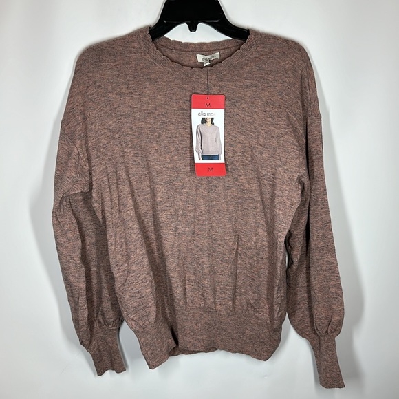 Ella Moss | NWT Women’s M Medium Maggie Pink Sweater - Picture 1 of 6